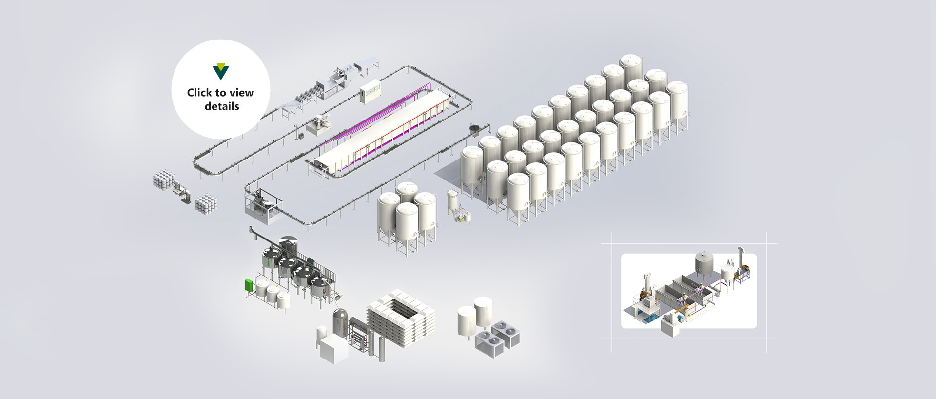 beer production line